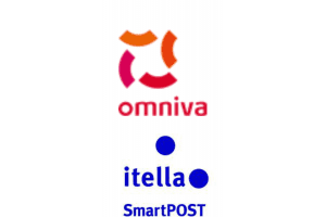 smartposti ja itella omniva pakiautomaadi logo