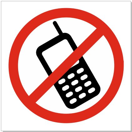 Mobiiltelefonidele keelatud