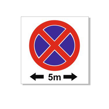 5 m ulatuses parkimist keelavast märgist on keelatud parkida
